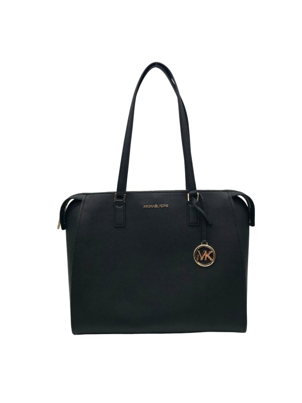 Michael Kors Black Saffiano Leather Large Tote